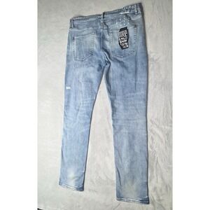 Ksubi Jeans Mens 36x32  Blue Denim Fly Chitch Pure Dynamite Stretch